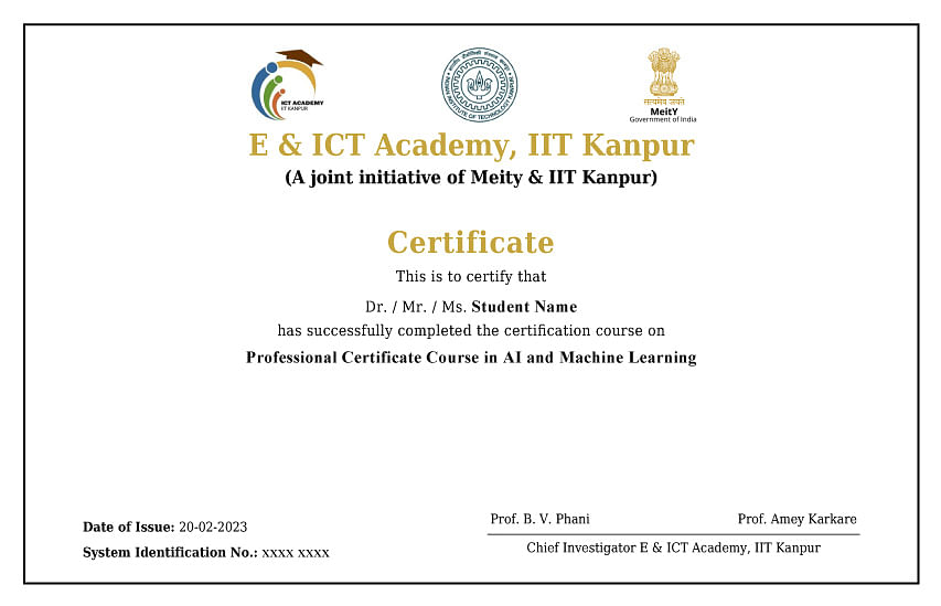 Machine Learning Course by IIT Kanpur 1 Online Course